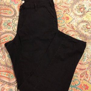 Crown & Ivy Navy Blue Linen pants